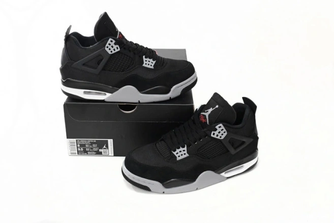 1st Kicks Air 1010 DH7138- 4 Trendy Canvas Black Jordan 1203